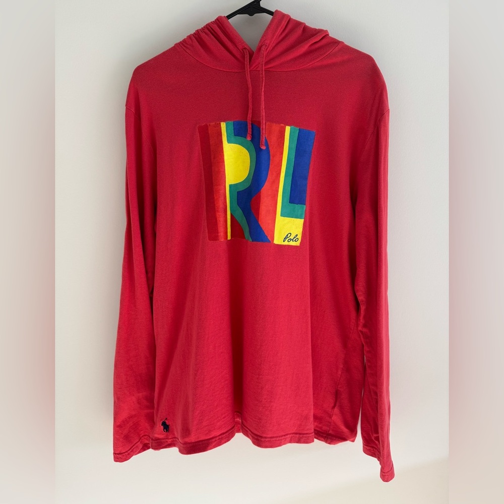 Ralph Lauren Men’s Shirt Red Hoodie